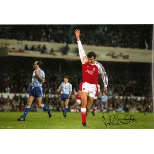 Alan Smith 12x8 Signed Arsenal Photo!